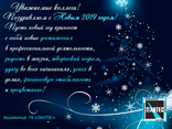 С Новым 2019 годом и Рождеством!